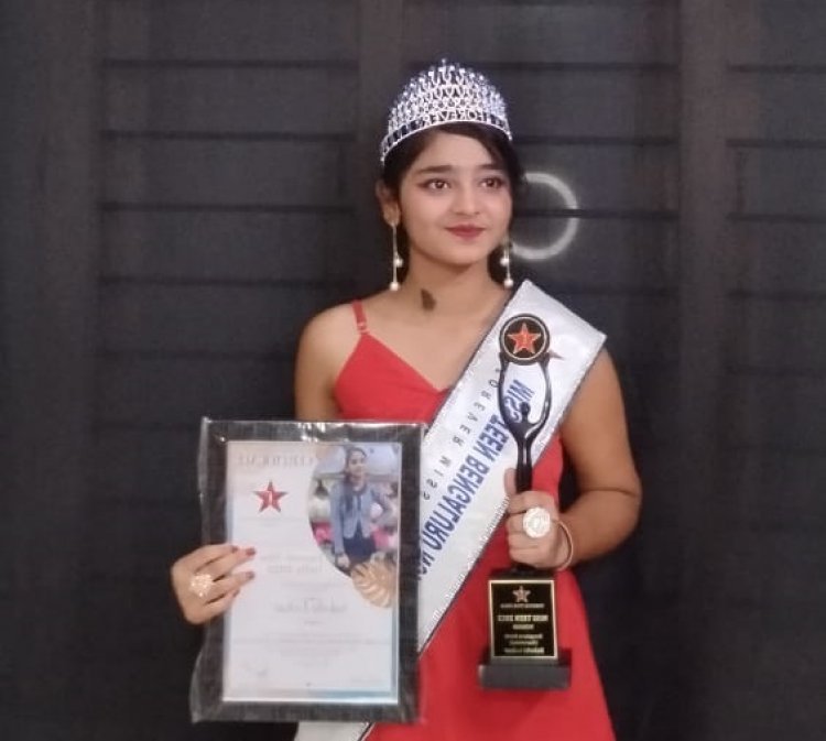 Sakshi Lohar from Bangalore North got the City Winner title in Forever Miss, Mrs, and Teen 2022 Season 2 in the Teen Category
