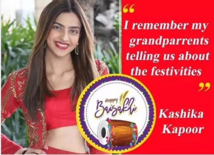 Actress Kashika Kapoor emphasizes the importance of positivity as she wishes everyone a Happy Baisakhi