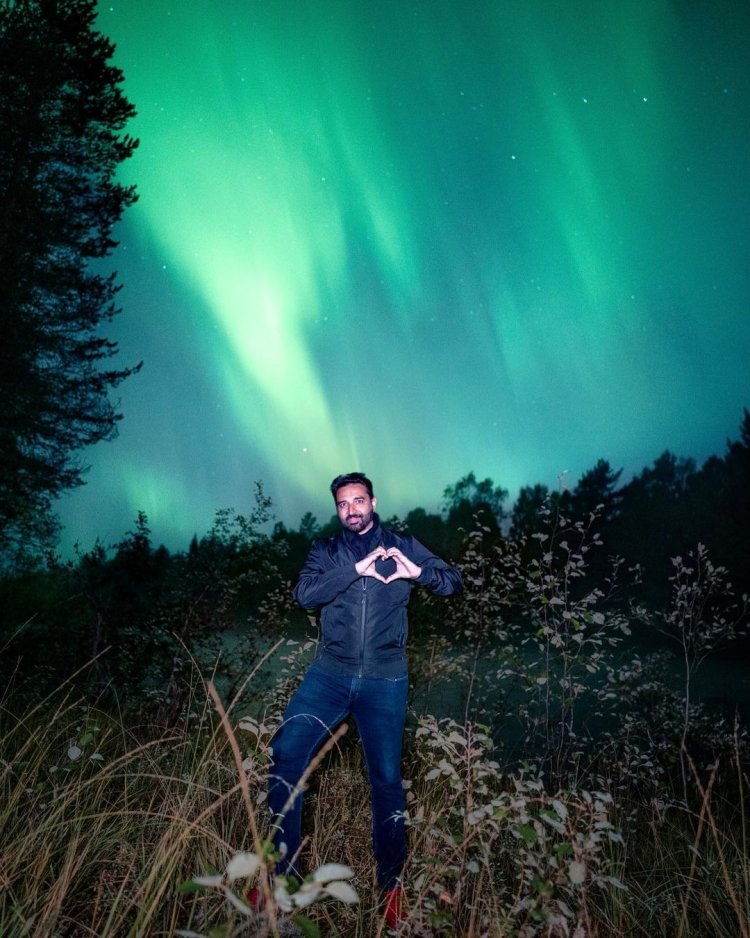 Actor Romanch Mehta gifts himself a birthday trip to the Northern Lights; Says 'Life's not about the roles we play, but the moments we create'