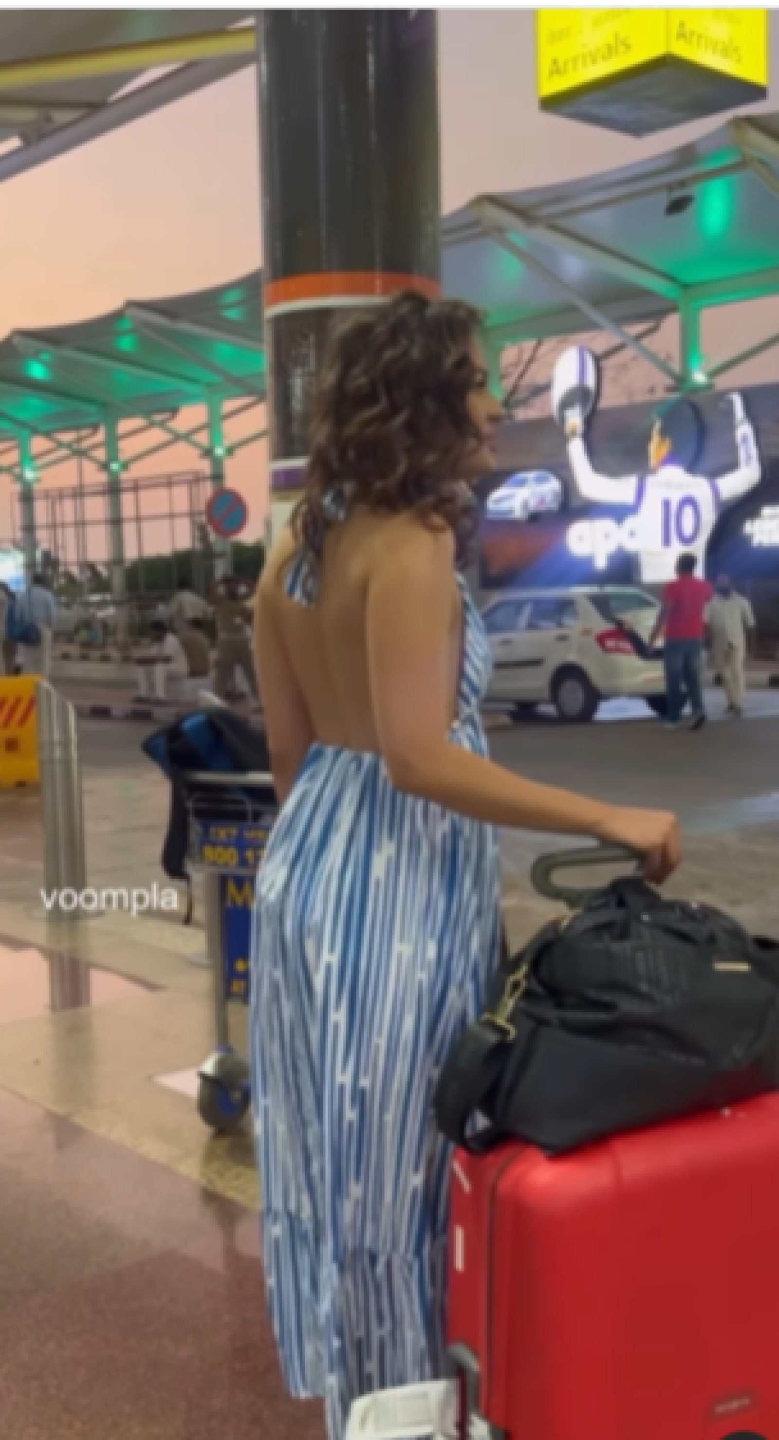 Seerat Kapoor Arrives In Goa To Attend Rakulpreet And Jackky's Wedding