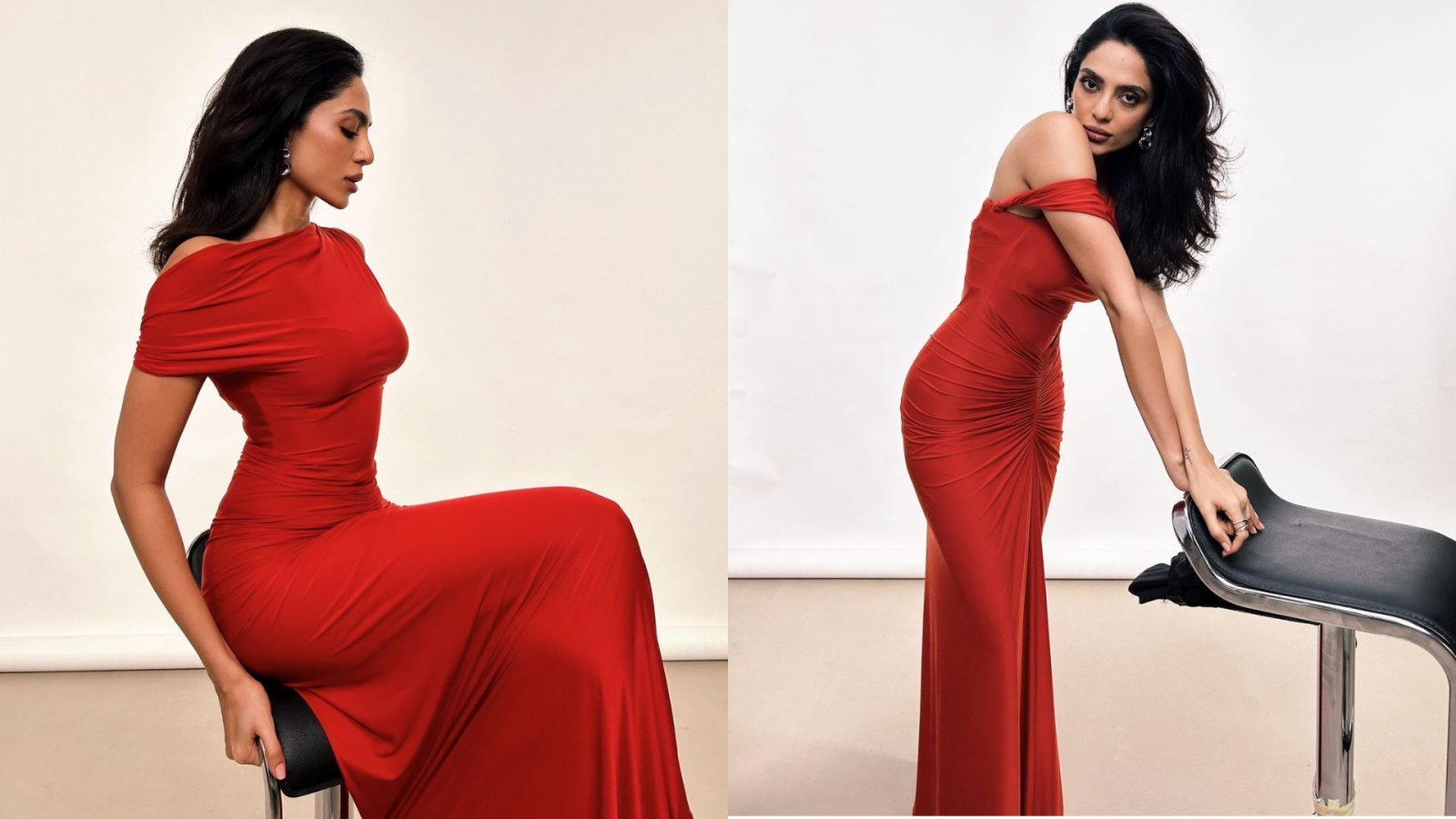 Sobhita Dhulipala Flaunts Her Svelte Figure In A HOT Red Bodycon Dress